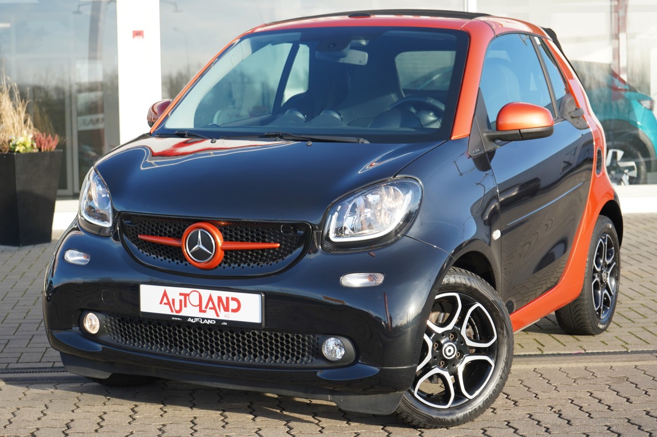 Smart ForTwo fortwo cabrio 1.0 Prime Leder