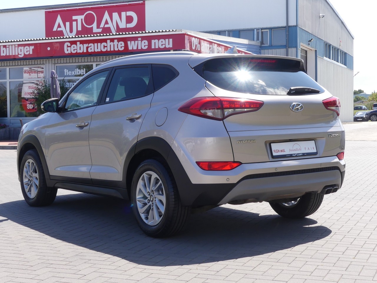 Hyundai Tucson 2.0 CRDi Style blue